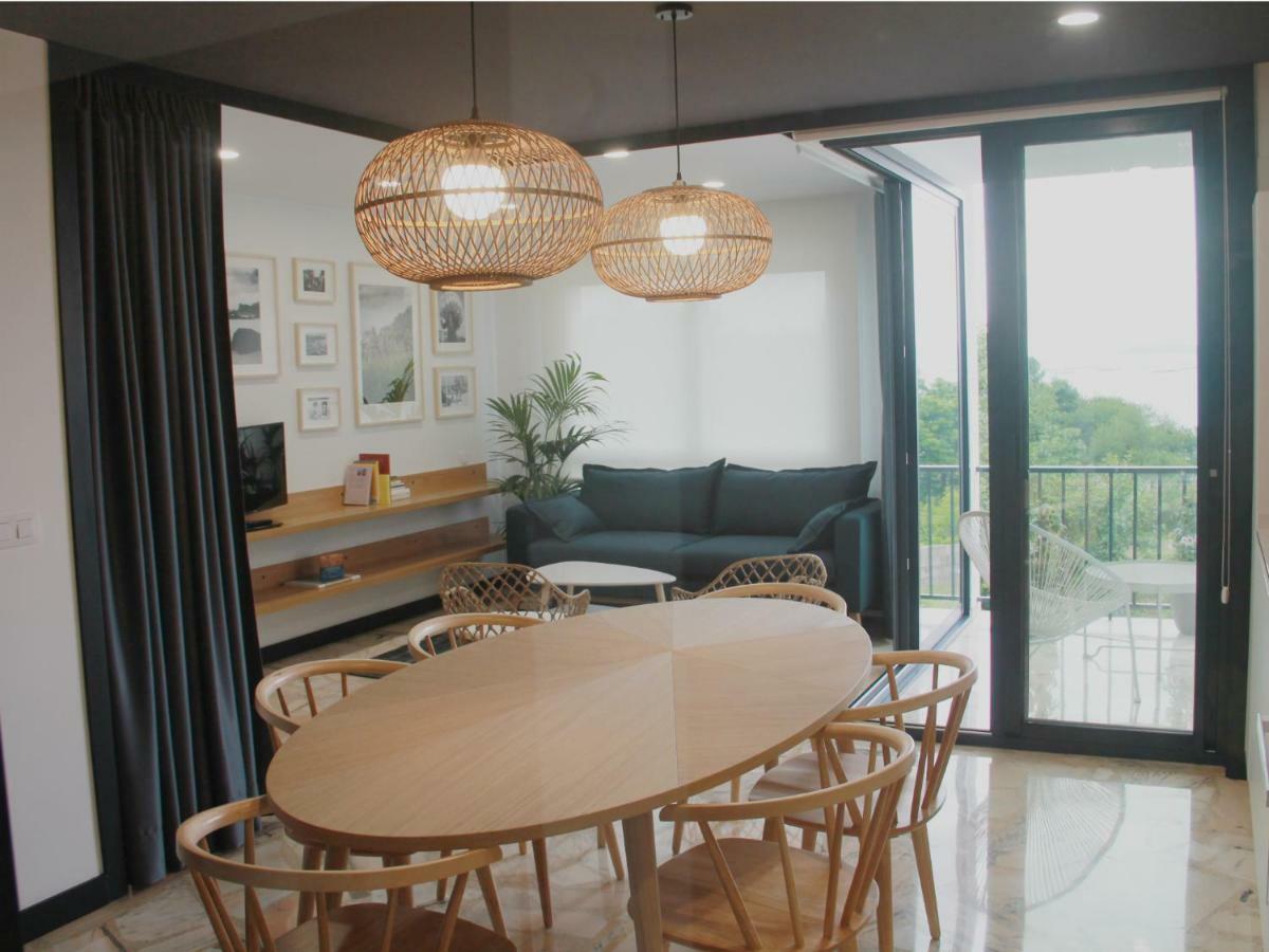 Apartamento Lapamán Bueu Luaran gambar