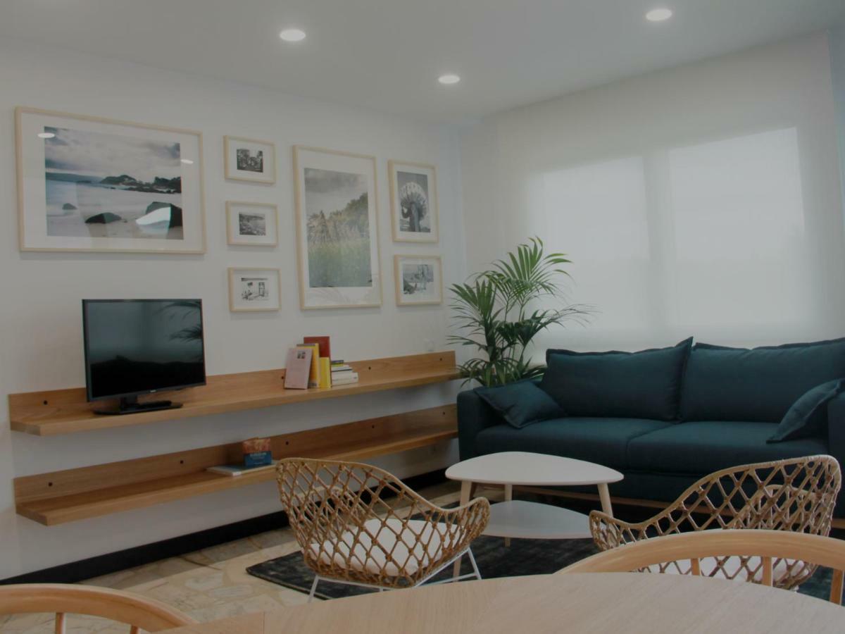 Apartamento Lapamán Bueu Luaran gambar