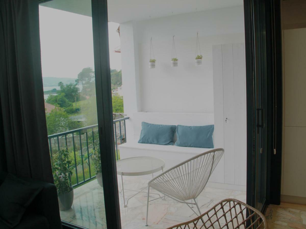Apartamento Lapamán Bueu Luaran gambar